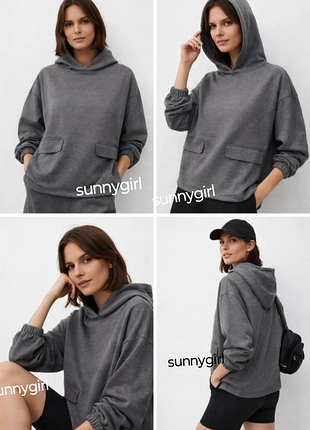 Жіночий худі сірий