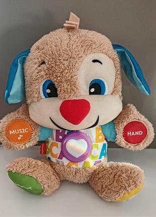 Fisher-price розумний цуценя laugh &amp; learn smart stages puppy англ.мова, в комплекте батарейки