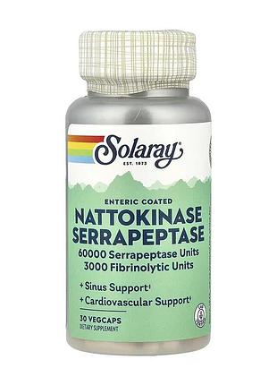 Nattokinase & serrapeptase - 30 vcaps