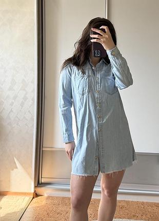 Джинсова сукня zara