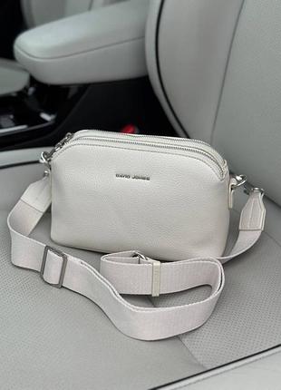Кросс-боди david jones 8217 молочная