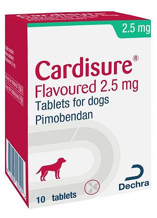 Кардішур (cardisure) 2.5 мг, 10 таблеток
