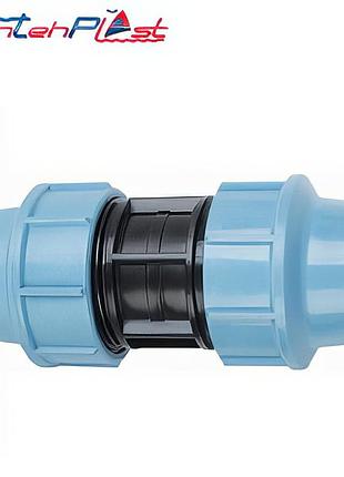 Муфта зажимная для пнд трубы 63 (santehplast) мз