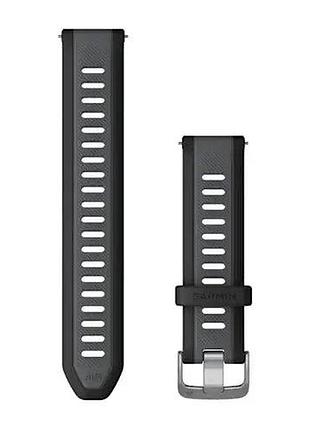 Ремешок garmin replacement band,forerunner 165, black, 20mm