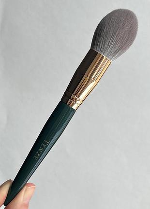 Пензель для рум'ян tenze emerald collection blush brush