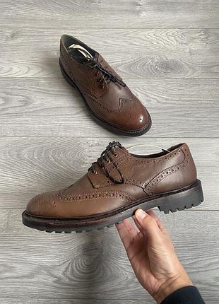 Barbour чоловічі шкіряні туфлі р.47 31 см