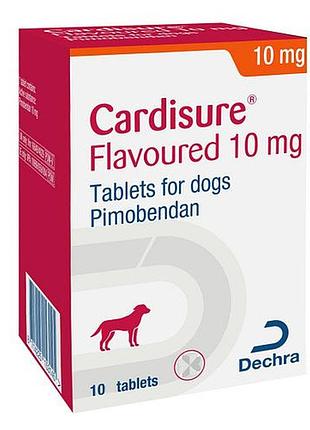 Кардішур (cardisure) 10 мг, 10 таблеток