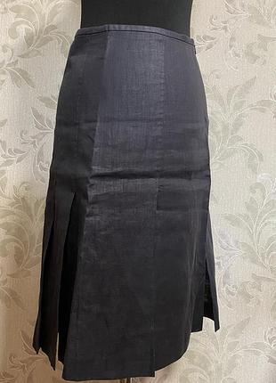 Gunex (brunello cucinelli) льняна спідниця