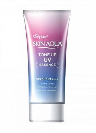 Сонцезахисний база sunplay rohto sunplay skin aqua з гіалуроновою кислотою і spf50+