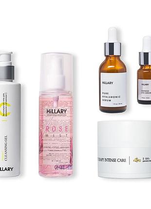 Антивіковий базовий догляд для обличчя hillary basic anti-aging care