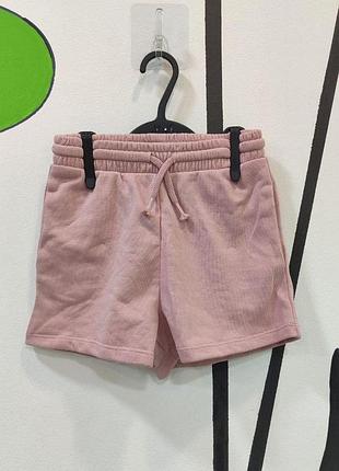 Шорты трикотажные легкие детские футер нм h&amp;m для девочки 3