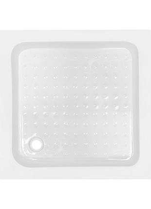 Lidz душевой поддон kapielka st80x80х14 низкий квадратный, диаметр слива 52 мм