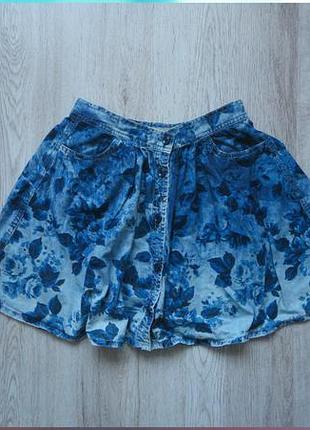 Классная юбка джинсовая