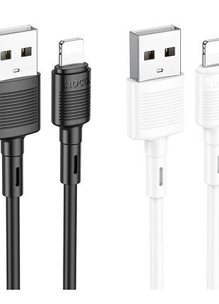 Кабель usb hoco x83 lightning цвет черный