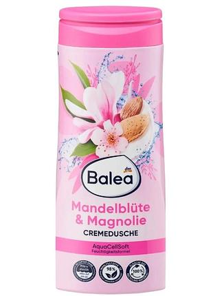 Гель для душа balea с ароматом миндаля и магнолии, 300 мл.