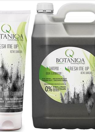 Botaniqa fresh me up shampoo - шампунь с активированным углем, устраняющий неприятные запахи от шерсти животны 200 мл розлив