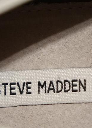 Відмінні білі шкіряні мокасини steve madden сша 11 р. ( 28,5 див.)6 фото