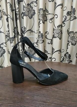 Босоніжки замш