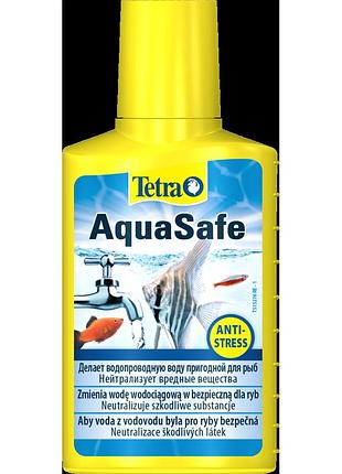 Засіб tetra aqua safe для підготовки води в акваріумі 100 мл на 200 л