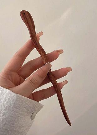 Китайская деревянная палочка для волос