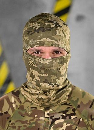 Літня балаклава coolmax піксель вр7253