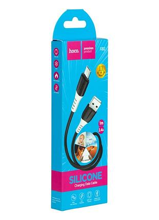 Кабель usb hoco x82 micro чорний