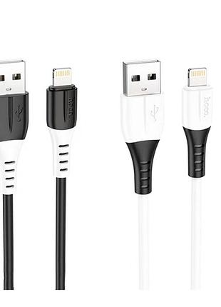 Кабель usb hoco x82 lightning чорний