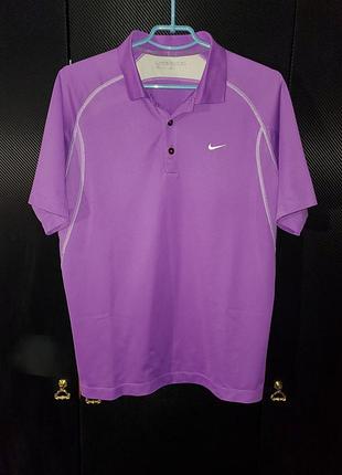 Футболка поло nike golf dri fit мужская спортивная технологичная m