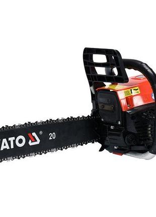 Бензопила цепная yato; 56.5 см3, 2,5 квт, шина - 48 см [1/18]
