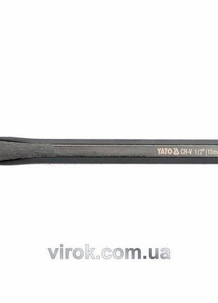 Зубило yato : 12 x 152 мм [20/120]