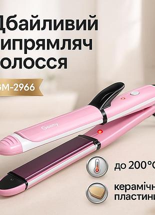 Випрямляч для волосся для створення гофре, щипці гофре вирівнювання волосся професійна праска pu-31