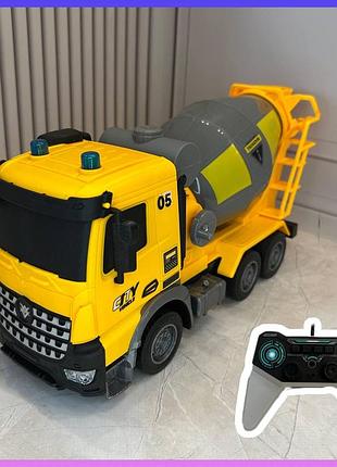 Детская машинка на радиоуправлении бетономешалка yj-114-2