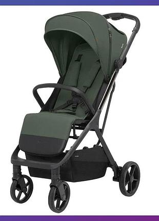 Дитяча прогулянкова коляска — книжка з регульованою спинкою carrello nova crl-5524 aspen green зелений