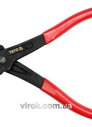 Щипці для затискання шлангових хомутів clic і clic-r yato; l= 170 мм [10/60]