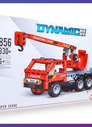 Детская машинка конструктор кран 360 деталей