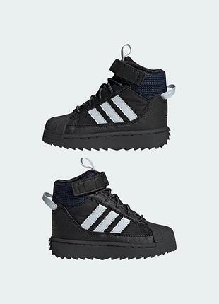 Новые ботинки оригинал дитячі зимові черевики adidas originals superstar winter trek adidas jq0342 2