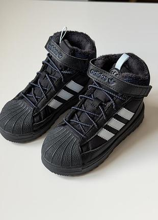 Новые ботинки оригинал дитячі зимові черевики adidas originals superstar winter trek adidas jq0342 6