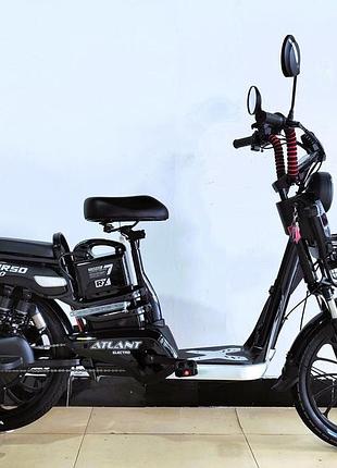 Электровелосипед двухколесный для взрослых corso atlant 20" tl-11547 800w 48v/20ah