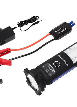 Фонарь светодиодный аккумуляторный с накопителем и функцией пуска а/м(12v,12000mah,400amp,480/60lumen-бок/торц.свет,водонепр.ip54,
