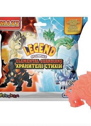 Стретч-іграшка у формі тварини серії "legend of animals максі" — зберіги стихій (в дисп.) в асортименті, вартість за 1 шт.
