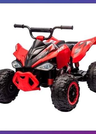 Дитячий електроквадроцикл на акумуляторі bambi racer m 6059 для дітей 2-5 років червоний