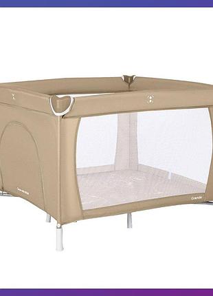 Дитячий ігровий манеж квадратний carrello grande crl-18104 sand beige бежевий