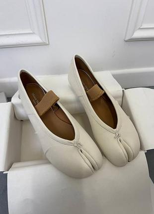 Женские балетки таби maison margiela