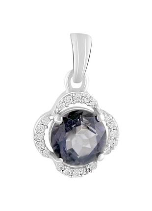 Серебряная подвеска высокогокачества с мистик топазом 2.05ct (2117032)