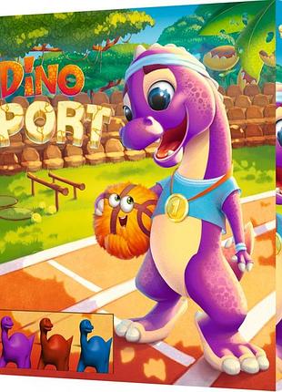 Настольная развивающая игра дино спорт 800231 для детей | maxisvit