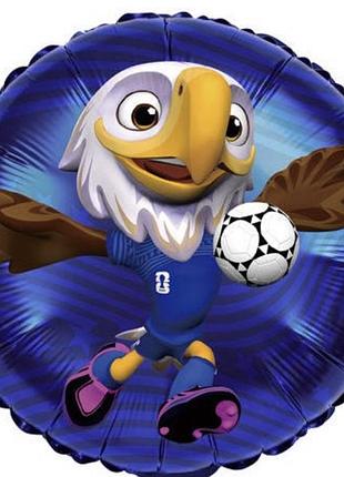 Фольгована кулька кнр 18"(45 см) коло "fifa 2026" орел клатч