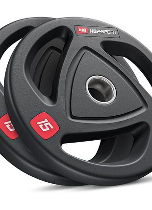 Набір дисків олімпійських hop-sport 2 х 15кг