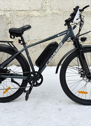 Електровелосипед двоколісний для дорослих crosser e-gamma 27.5" 48v/750w/14ah сірий