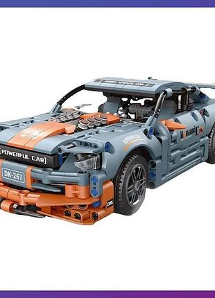 Дитяча машинка конструктор decool 33013 ford mustang 1030 деталей