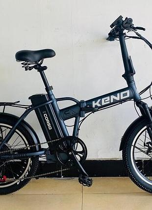 Електровелосипед двоколісний для дорослих corso keno kn-23503 20" 350 w 36v10ah
